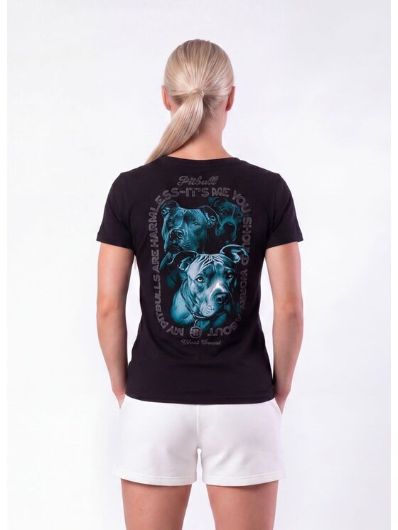 PITBULL PITBULL T-Shirt PROTECTOR Czarny Regular Fit
