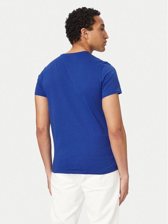 Tommy Jeans Tommy Jeans T-shirt DM0DM04411 Blu Slim Fit