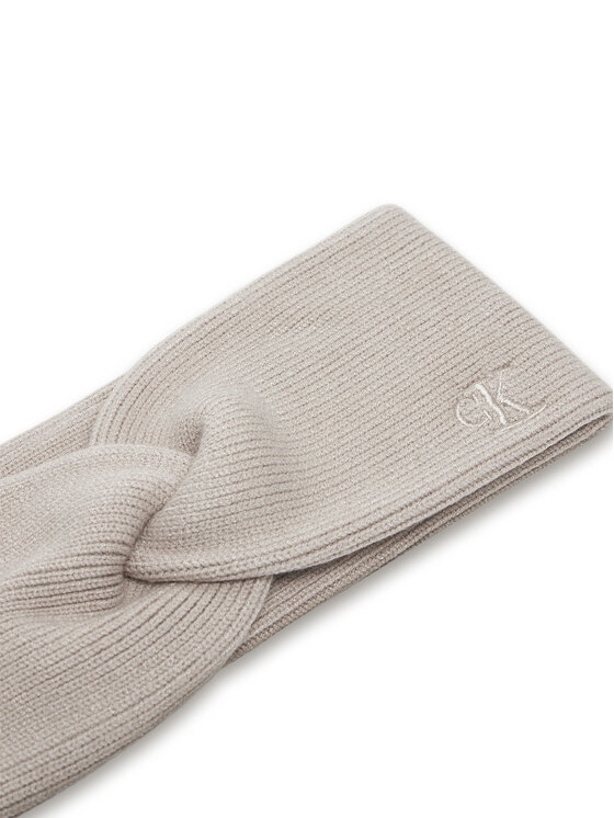 Calvin Klein Calvin Klein Textilná čelenka Fine LV04F8019G Béžová