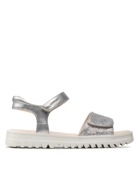 Geox Geox Sandale J S.Coraile G. B J256EB 0NFEW C1007 D Srebrna