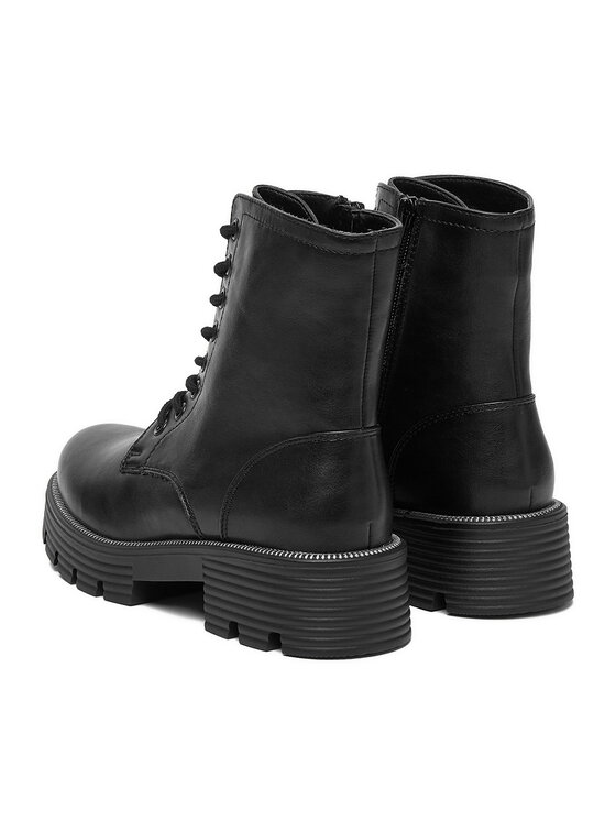 JENNY JENNY Schnürstiefeletten CEO-SONEQUA WS6119-07 Schwarz