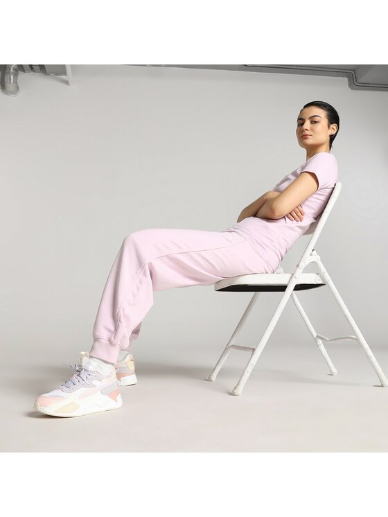 Puma Puma Spodnie dresowe 677889 Fioletowy Regular Fit