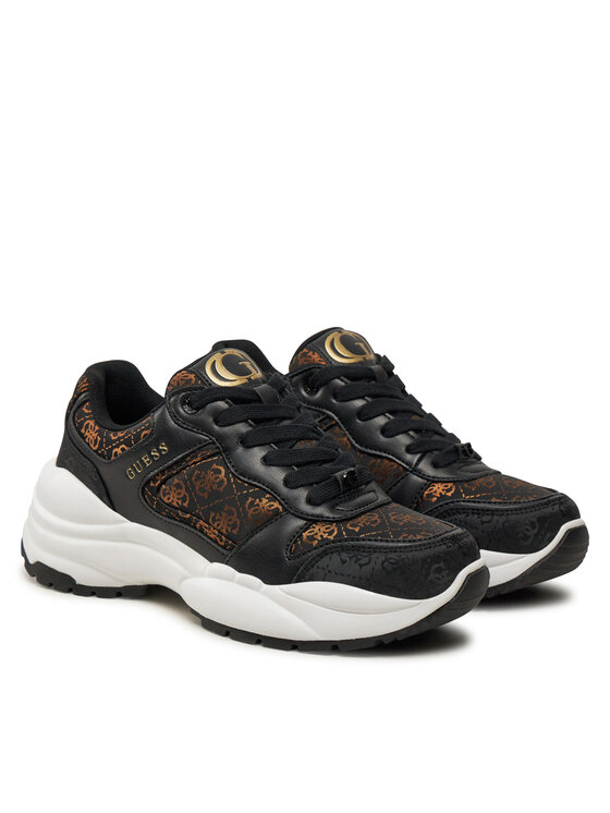 Guess Guess Laisvalaikio batai Samnie FLFSAM FAL12 Juoda