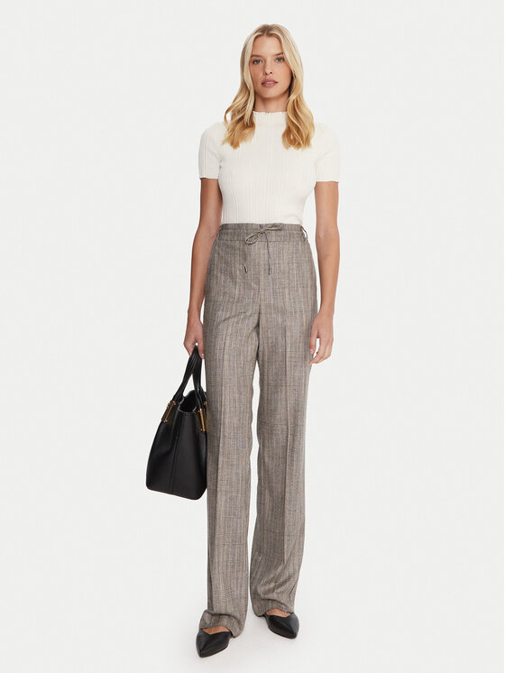 Marella Marella Stoffhose Elodia 2523136071 Grau Regular Fit