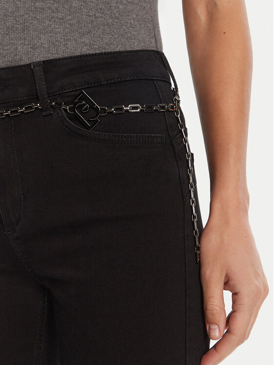 Liu Jo Liu Jo Jeansy UF5097 DS018 Czarny Regular Fit