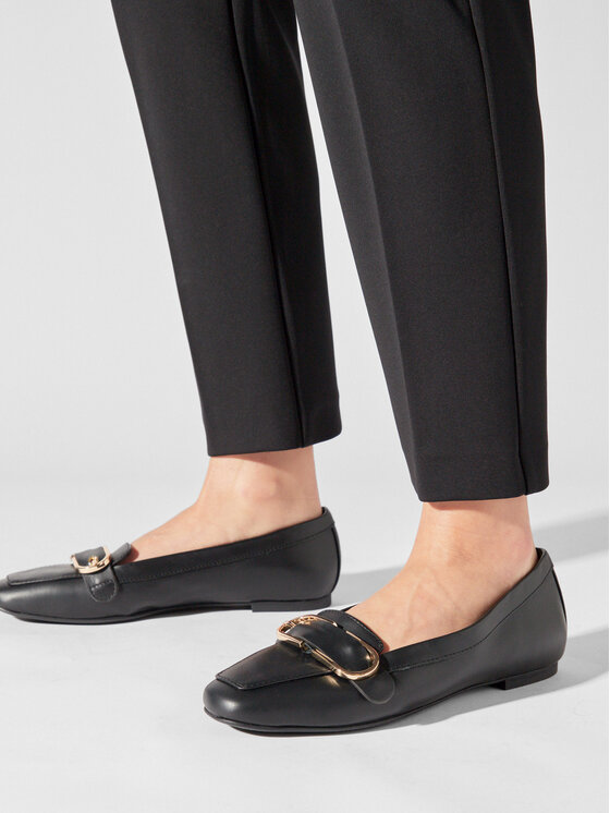 Furla Furla Slipper Flow Ballerina T.5 YH46FOW-BX2680-O6000-10074000 Schwarz