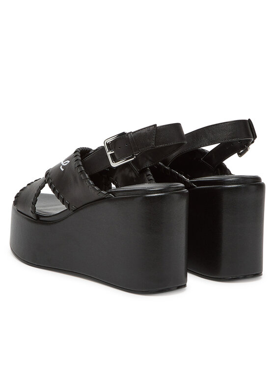 KARL LAGERFELD KARL LAGERFELD Sandale Wendy KL33372 Crna