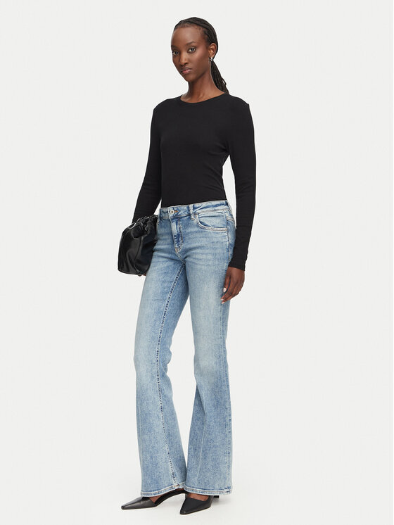 HUGO HUGO Jeans Gelissa 50568888 Blau Bootcut Fit
