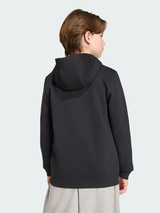 adidas adidas Džemperis Regular Hoodie Fleece KR0879 Juoda Regular Fit