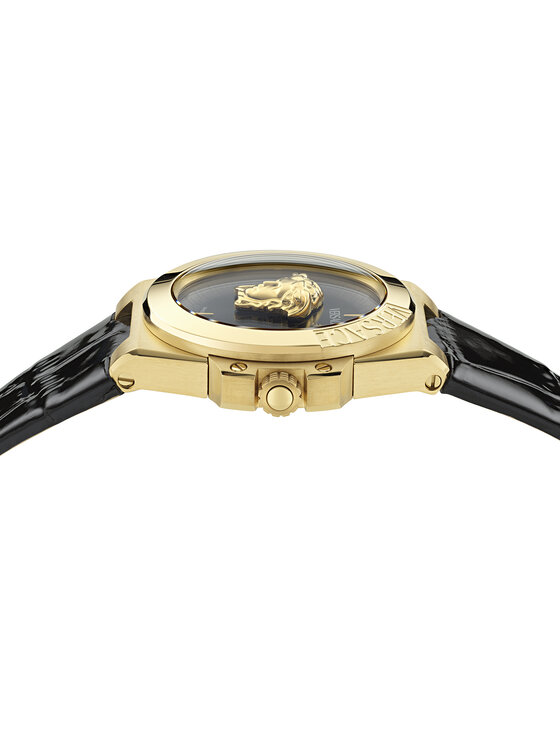 Versace Versace Zegarek VE8D00324 Czarny