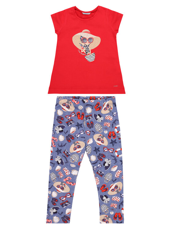 Completo T-shirt e leggings Mayoral