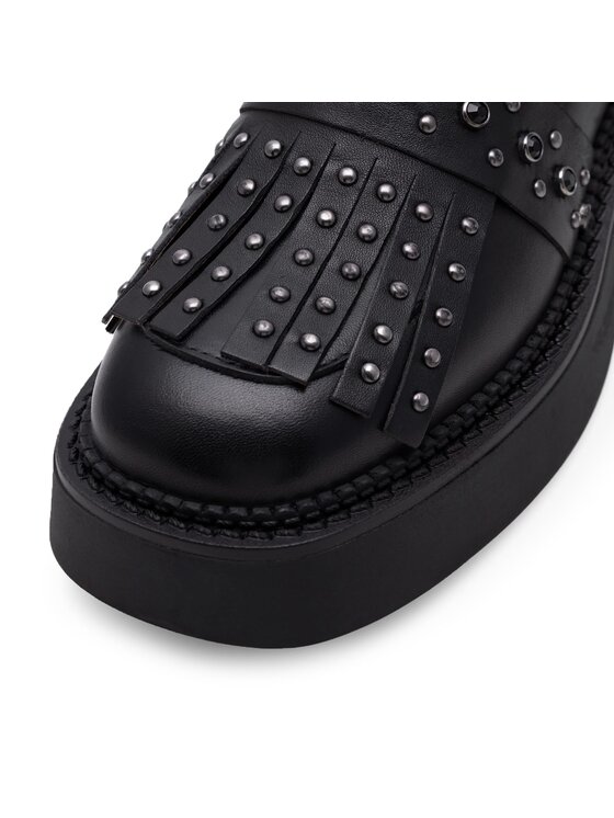 Eva Minge Eva Minge Loafers LAGOA-24755 Μαύρο