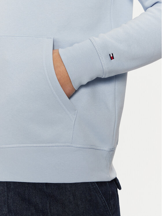 Tommy Hilfiger Tommy Hilfiger Bluza Logo MW0MW11599 Błękitny Regular Fit