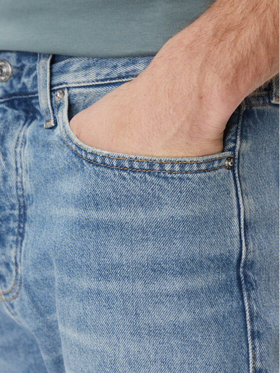 Calvin Klein Jeans Calvin Klein Jeans Blugi J30J327507 Albastru Straight Fit