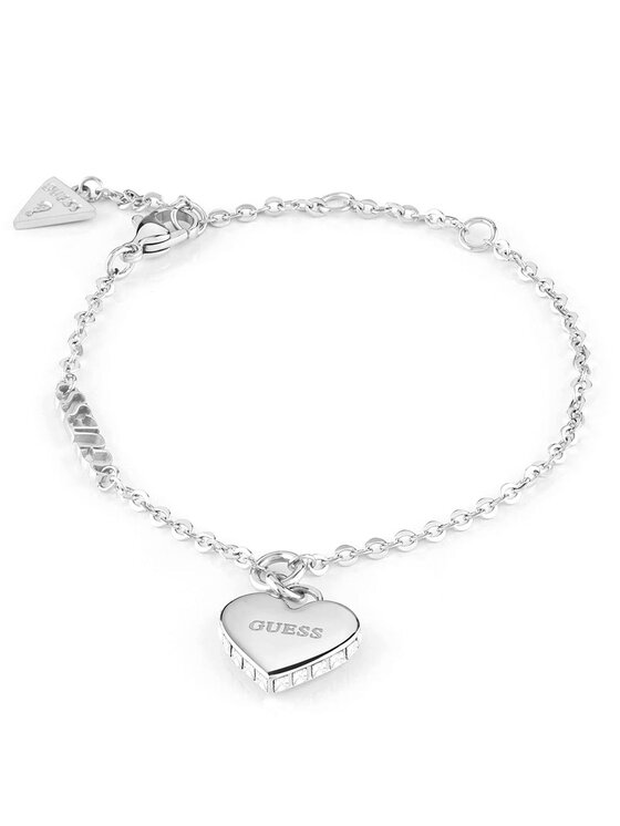 Guess Guess Bransoletka JUBB02229JW-RH-S Srebrny