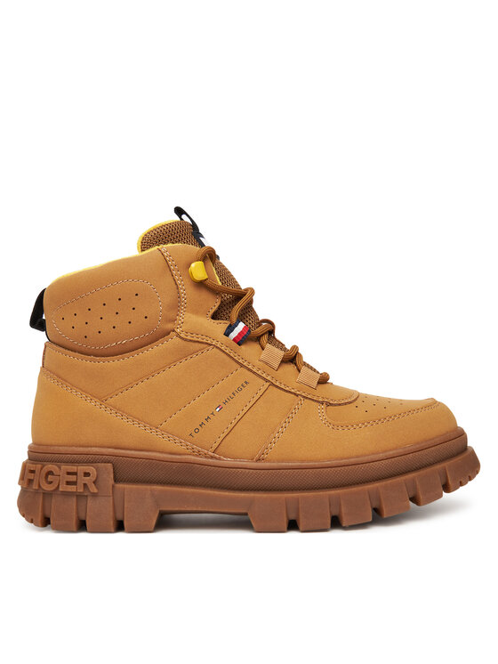 Tommy Hilfiger Tommy Hilfiger Schnürschuhe T3X5-34129-1696 D Braun