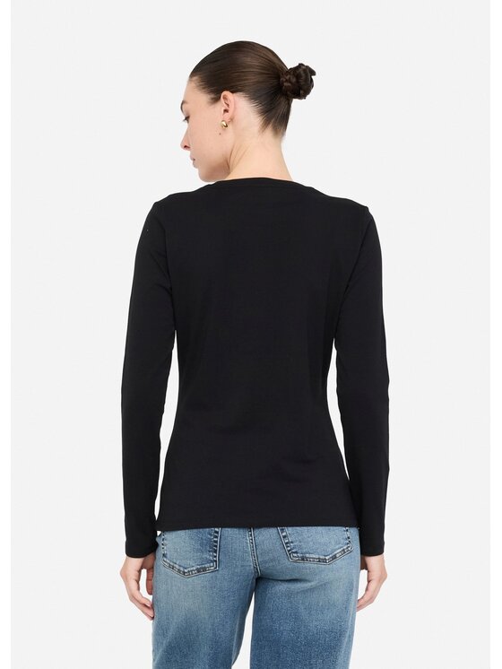 Liu Jo Liu Jo Longsleeve MF5464JS923P9162 Nero Regular Fit