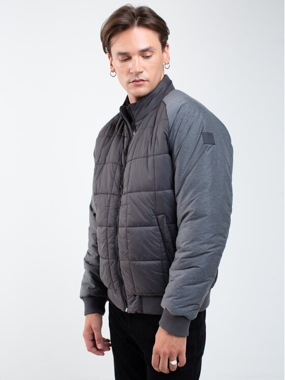 BIG STAR BIG STAR Kurtka zimowa HUBERT Czarny Basic Fit