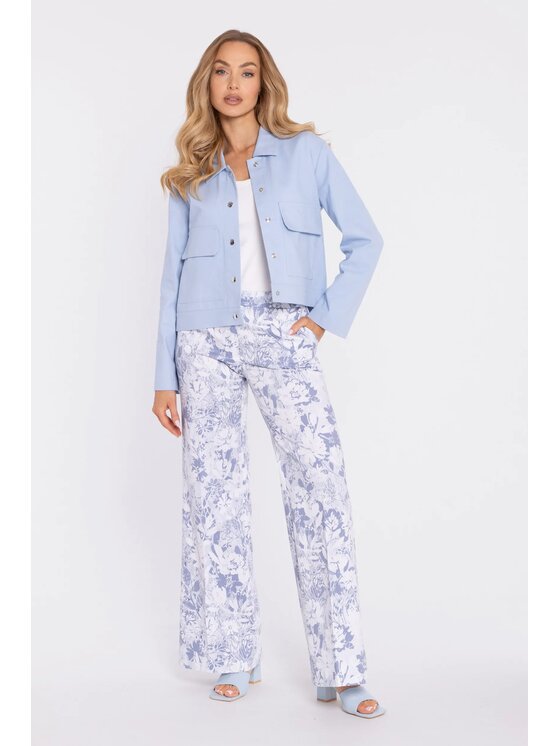 Made of Emotion Made of Emotion Giacca da abito M909 Azzurro chiaro Boxy Fit