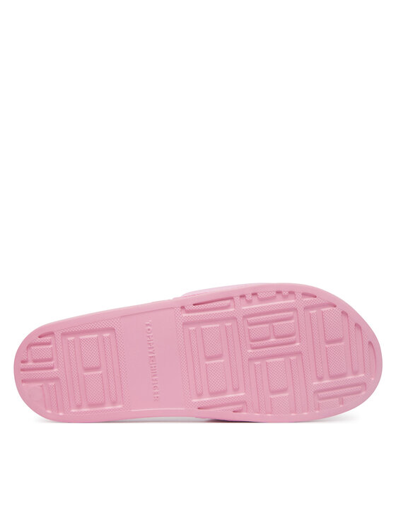 Tommy Hilfiger Tommy Hilfiger Klapki Th Script Pool Slide FW0FW09286 Różowy