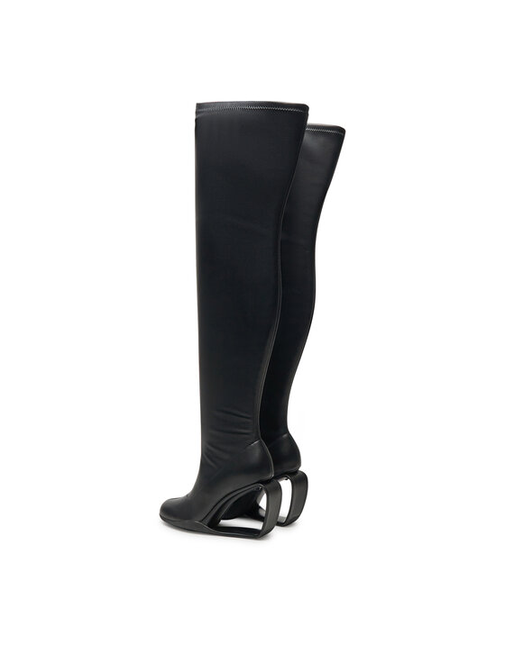 United Nude United Nude Visoki Škornji Mobius Long Boot Hi II 10751849177 Črna