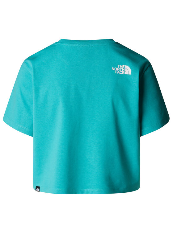 The North Face The North Face Marškinėliai Simple Dome NF0A87U4 Mėlyna Loose Fit
