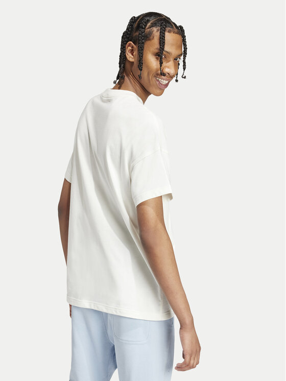 adidas adidas Tričko ALL SZN IV5217 Biela Loose Fit
