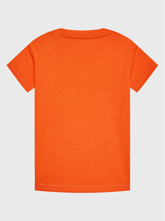 Guess Guess T-shirt I3RI03 K8HM0 Arancione Regular Fit