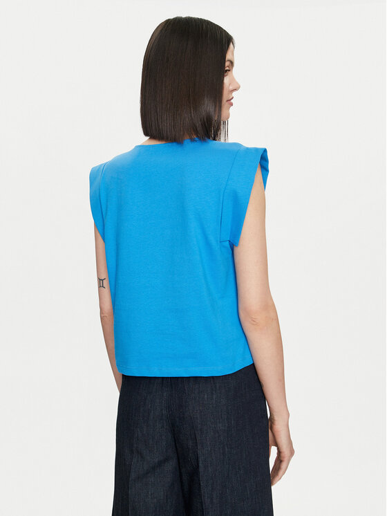 United Colors Of Benetton United Colors Of Benetton Μπλουζάκι 3BL0D1077 Μπλε Regular Fit
