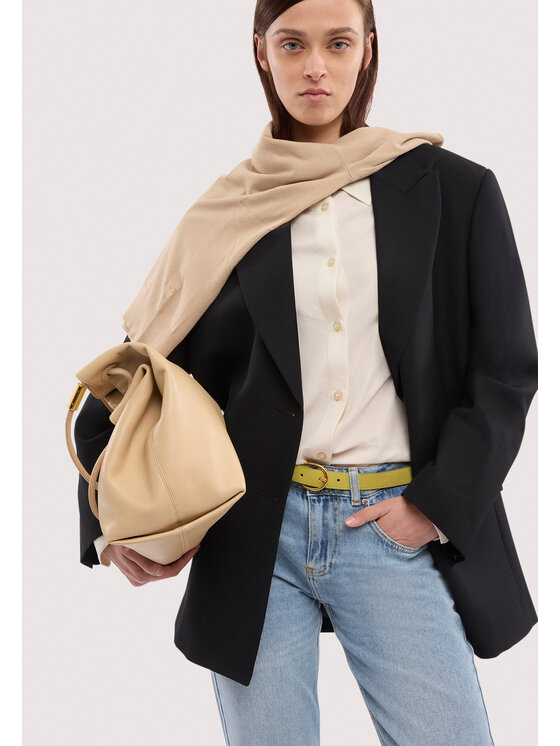 Trussardi Trussardi Koszula 51426300034N002 Kremowy Regular Fit