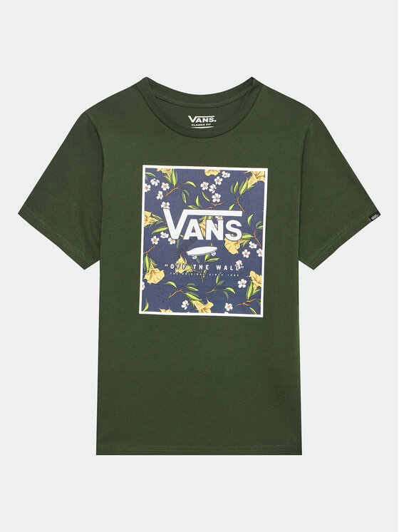 Vans Majica By Print Box Boys VN0A318N Khaki Regular Fit