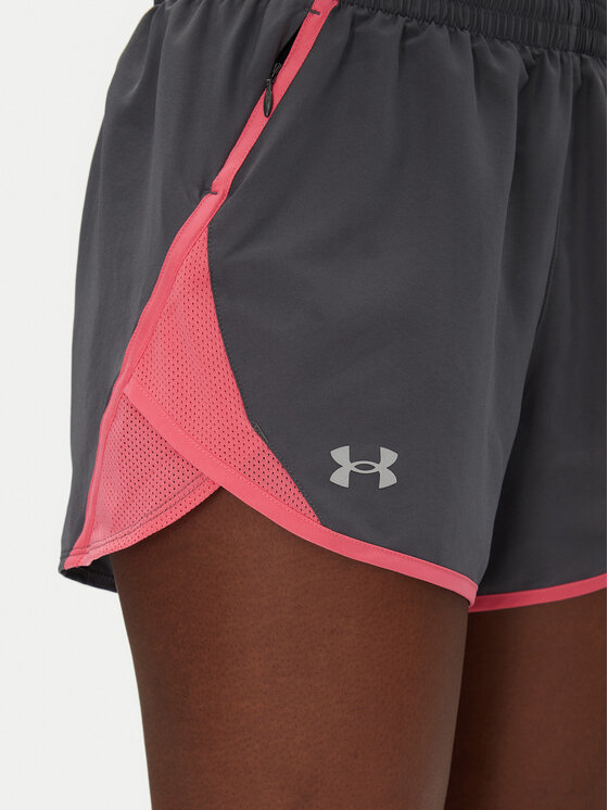 Under Armour Under Armour Pantaloni scurți sport Fly By 3" 1382438 Gri Loose Fit