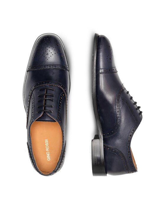 GINO ROSSI Gino Rossi Półbuty FLAVIO-03 124AM Granatowy