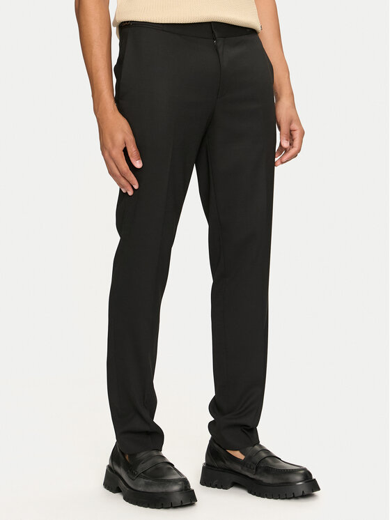 HUGO Hugo Riidest püksid Getlin243F2X 50519673 Must Slim Fit