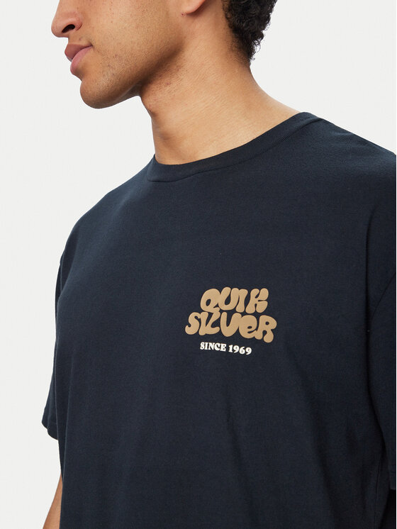 Quiksilver Quiksilver T-Shirt Fruits Tide EQYZT08296 Schwarz Regular Fit