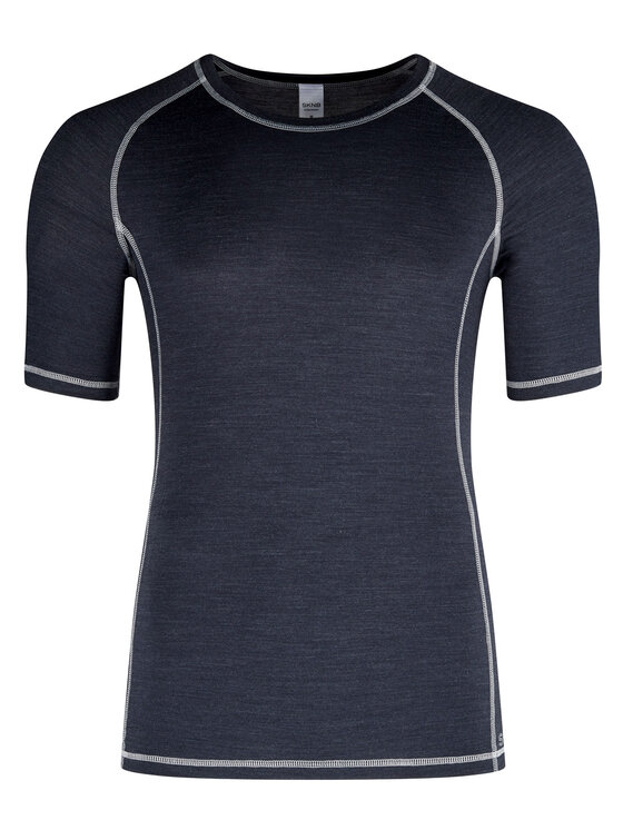 Skiny Skiny Tričko 086661 Tmavomodrá Slim Fit