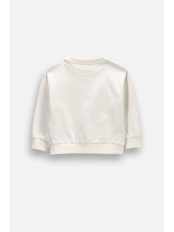 Coccodrillo Coccodrillo Mikina ZC6132101SUN-003 Krémová Regular Fit