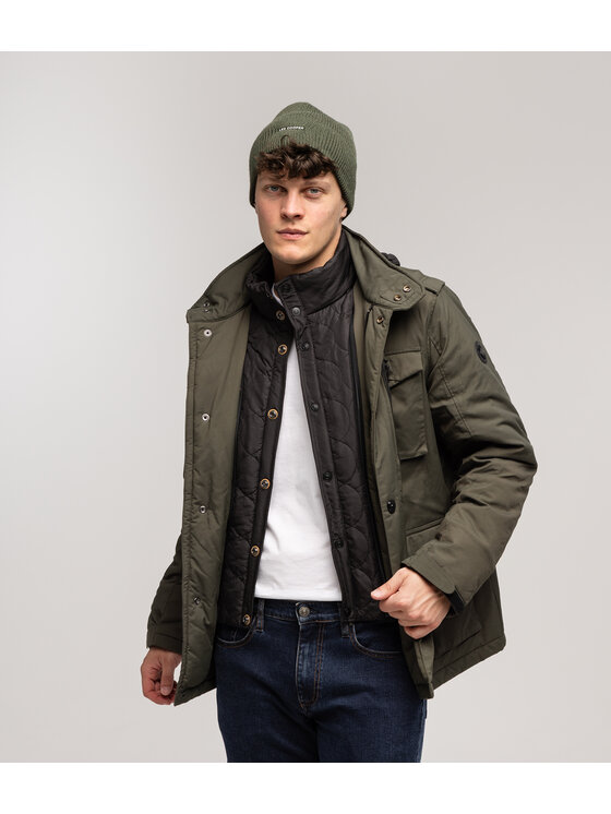 Lee Cooper Lee Cooper Parka AUSTIN 9916 Khaki Regular Fit