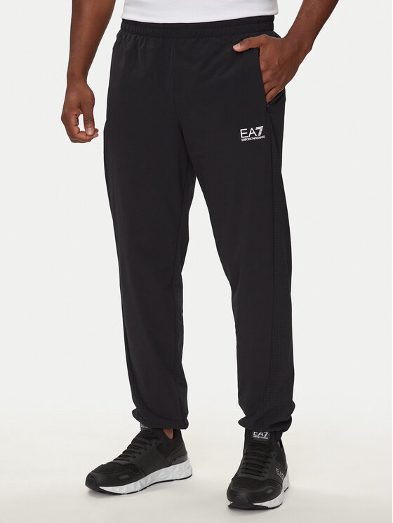 EA7 Emporio Armani EA7 Emporio Armani Trenerka 6DPV05 PNFWZ 1200 Crna Regular Fit