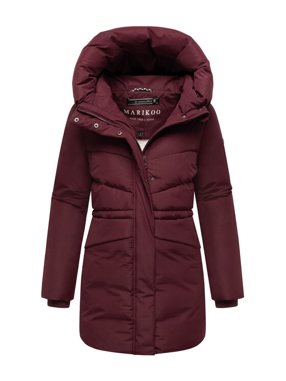 Marikoo Marikoo Kurtka zimowa Delilah Czerwony Regular Fit
