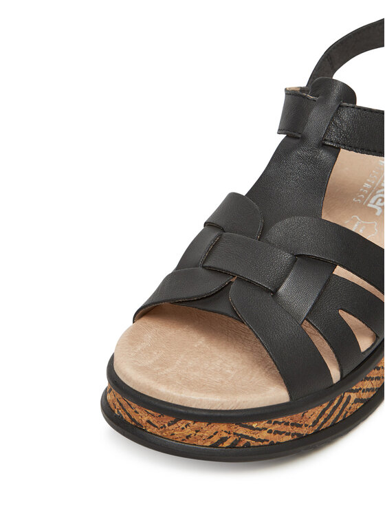 Rieker Rieker Sandales W0853-00 Melns