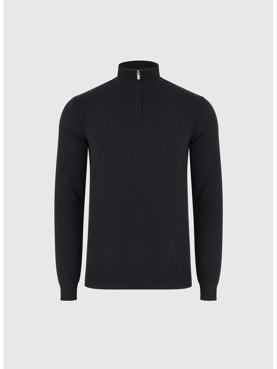 Pako Lorente Pako Lorente Sweter P26WF-2X-024 Czarny Straight Fit