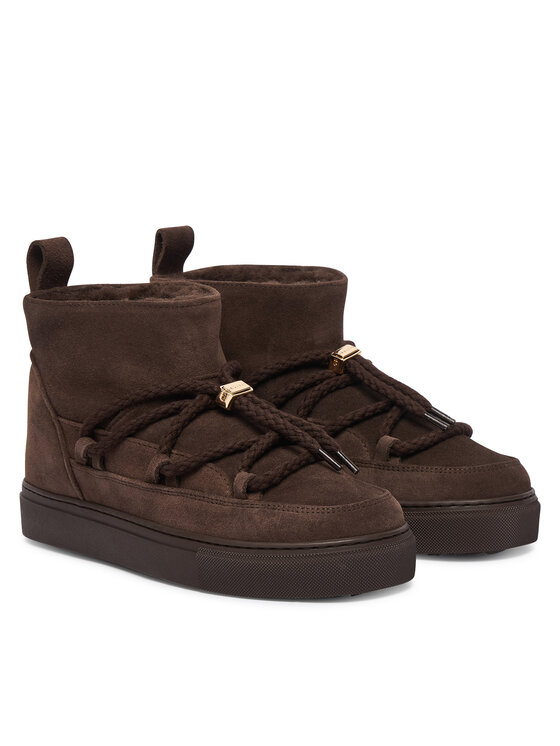 Inuikii Inuikii Μπότες Χιονιού Classic Low 1001.001.0092 Σκούρο καφέ
