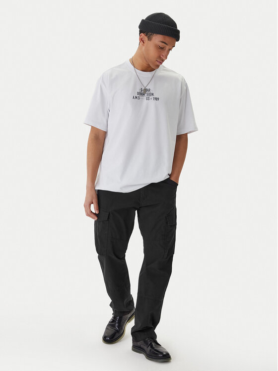 G-Star Raw G-Star Raw Kalhoty z materiálu D28376-D388 Černá Regular Fit