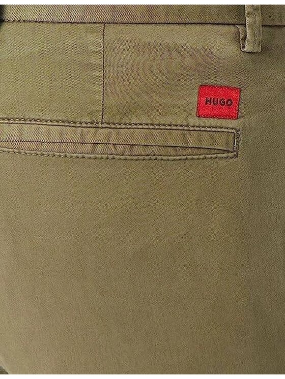 HUGO HUGO Szorty 50471182-345 Zielony Regular Fit