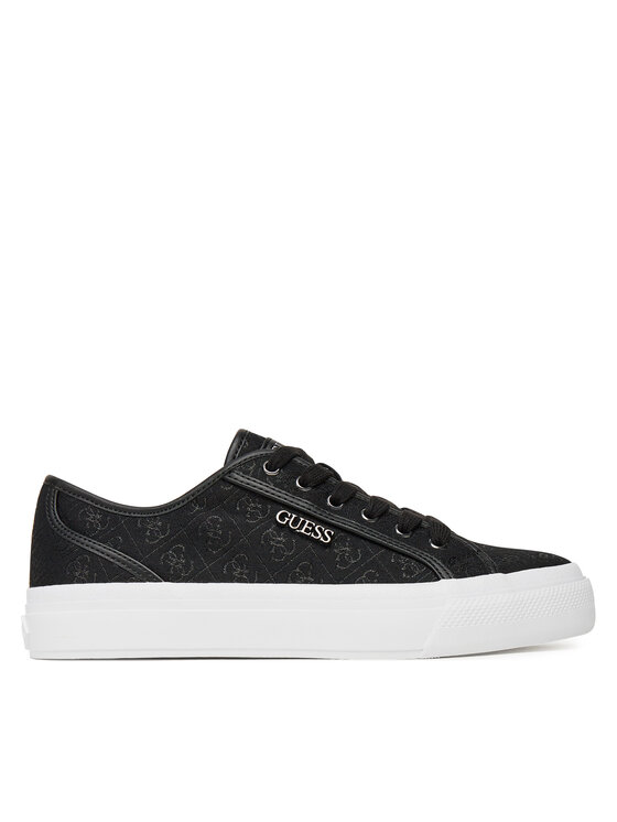 Guess Damskie Tenisówki, rozmiar 41, Czarne, FLTJX9 FAL12