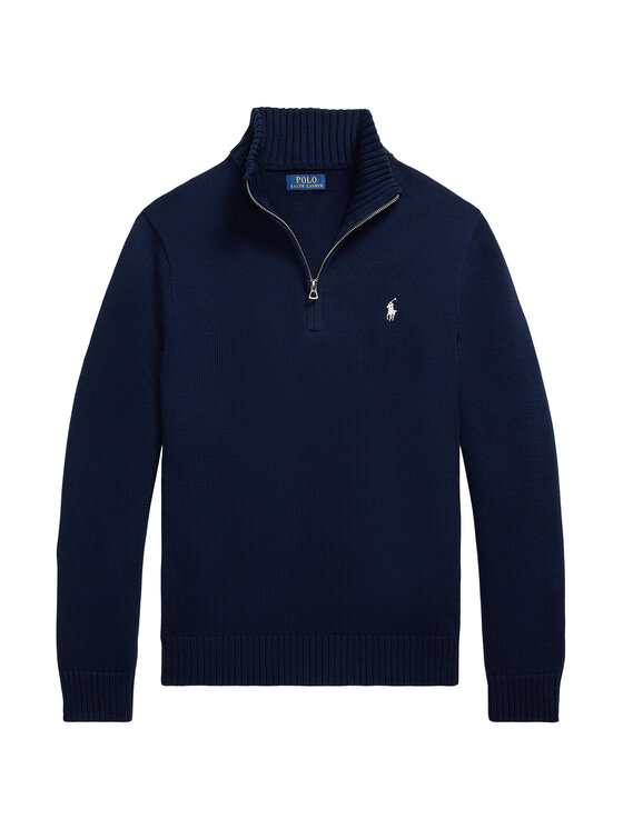 Polo Ralph Lauren Polo Ralph Lauren Πουλόβερ 710859939523 Σκούρο μπλε Regular Fit