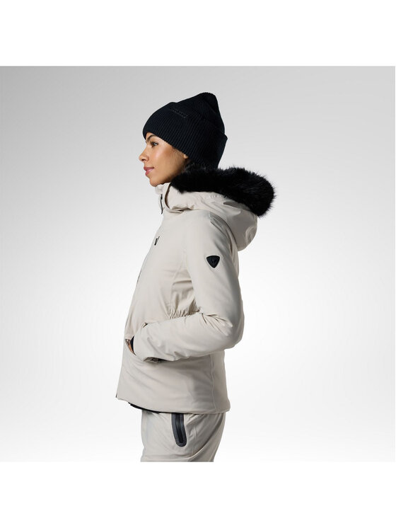 Rossignol Rossignol Kurtka narciarska W Snowdazzle Insulated Ski Jkt Srebrny Slim Fit