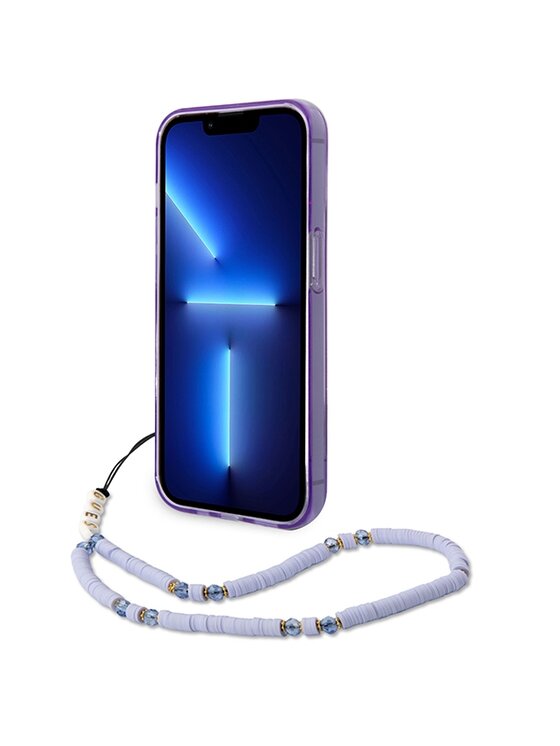 Guess Guess Etui na telefon Pearl Fioletowy
