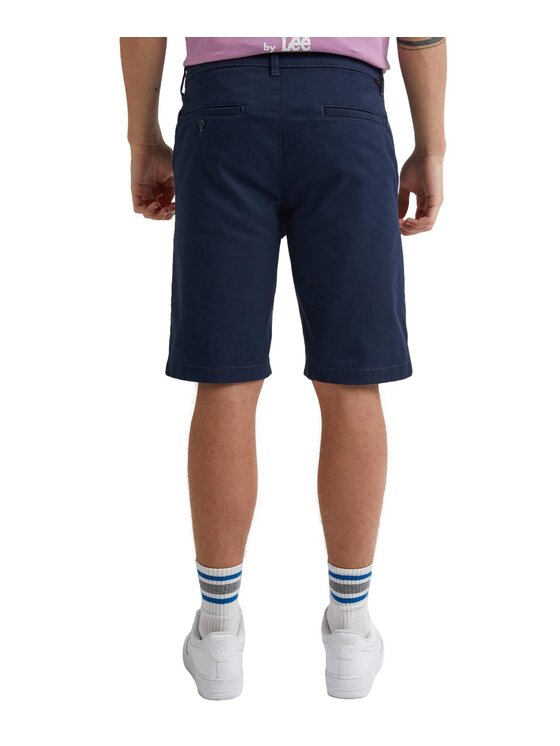 Lee Lee Szorty materiałowe L70TTY64 Granatowy Regular Fit